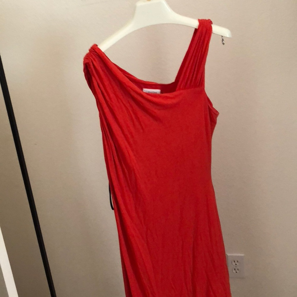 Calvin Klein Red party dress